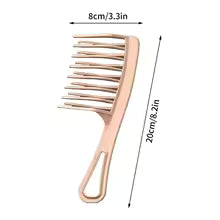 Peigne Larges Dents Satiné – Démêlage Doux & Élégant